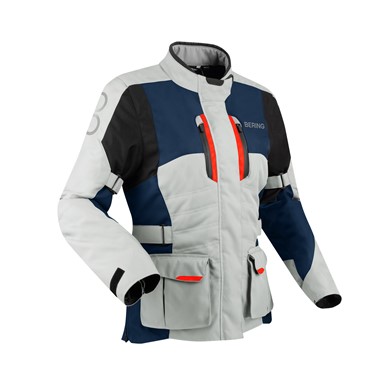 Blusão Lady SIBERIA Cinza/Azul/vermelho BERING | Blusões