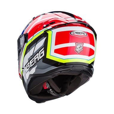 CABERG AVALON X TRACK Preto/Amar/Verm/Azul | Capacete Integral