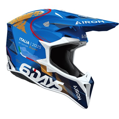 Capacete WRAAAP SIX DAYS ITÁLIA AIROH 2025 | Capacete Offroad
