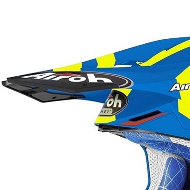 AIROH Pala Capacete TWIST 2.0 FRAME Azure Mate | Pala