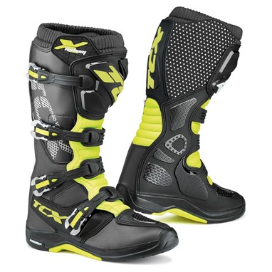 TCX Botas X-Helium Michelin Preto/Amarelo Fluo | Botas