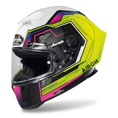AIROH GP550 S RUSH Multicolor Gloss | Capacete Integral