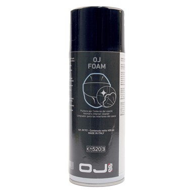 Spray Limpeza Capacetes 400ml OJ FOAM Grande | Sprays