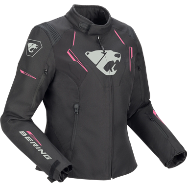 Blusão BERING Lady THUNDER Preto/cza/Fushia | Blusões