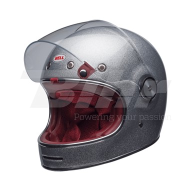 CAPACETE BELL Bullitt Flake Prata | Capacete Integral