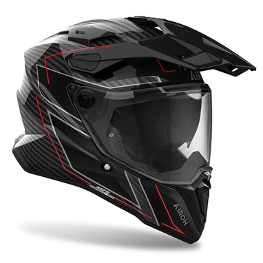 Capacete COMMANDER 2 STYLISH CARBON Gloss AIROH | Capacete Integral