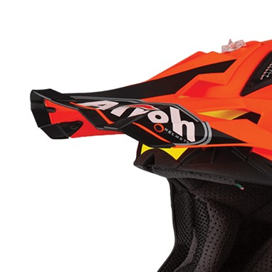 Pala Capacete AVIATOR 2.3 BIGGER Laranj 2019 AIROH | Pala