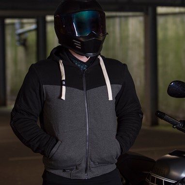 Merlin Hurley Hoody Preto / Cinza | Casaco