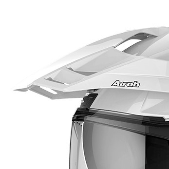 Pala Capacete COMMANDER branco AIROH | Pala