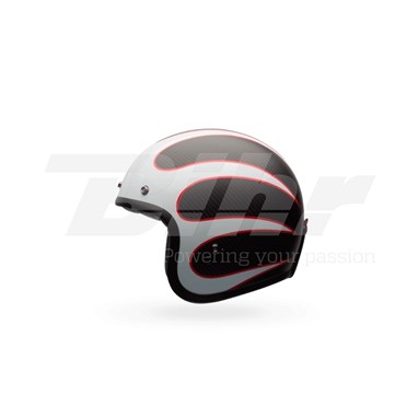 CAPACETE BELL CUSTOM 500 CARBON ACE CAFÉ TONUP | Capacete Aberto