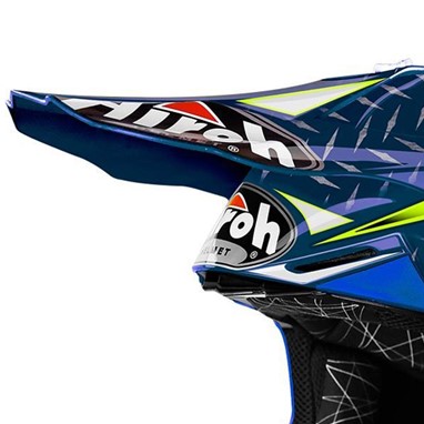 Pala Capacete TWIST IRON Azul AIROH | Pala