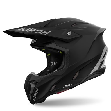 AIROH TWIST 3 COLOR Preto Mate | Capacete Offroad