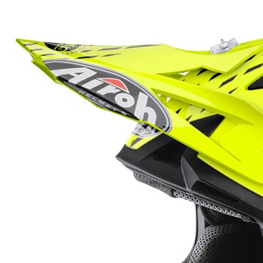 Pala Capacete TERMINATOR 2.1 NET amarelo AIROH | Pala