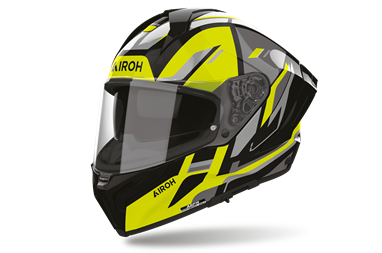 Capacete AIROH MATRYX SENTRY Amarelo | Capacete Integral
