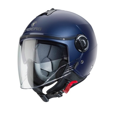 CABERG RIVIERA V4X Azul Escuro Mate | Capacetes
