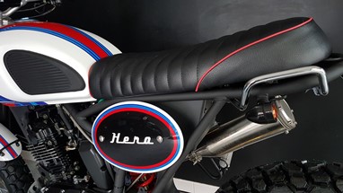 Bullit Hero 125 Scrambler Branco Racing | Moto