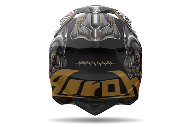 Capacete WRAAAP CYBORG MATT AIROH 2024 | Capacete Offroad