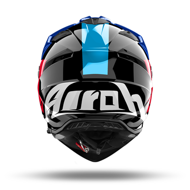 Capacete BANDIT TUNE Azul/Vermelho AIROH | Capacete Integral
