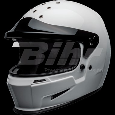 CAPACETE BELL Eliminator Solid Branca Branca Brilho, | Capacete Integral