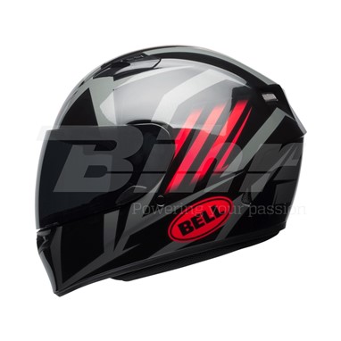 CAPACETE BELL Qualifier Blaze  Preta/Vermelha/Titânio | Capacete Integral