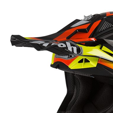 Pala Capacete AVIATOR 2.3 FAME Laranja 2019 AIROH | Pala