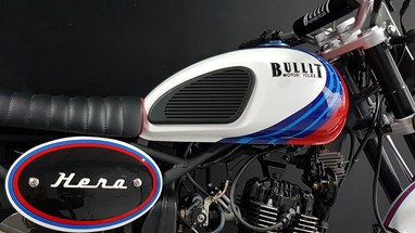 Bullit Hero 125 Scrambler Branco Racing | Moto