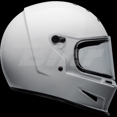CAPACETE BELL Eliminator Solid Branca Branca Brilho, | Capacete Integral