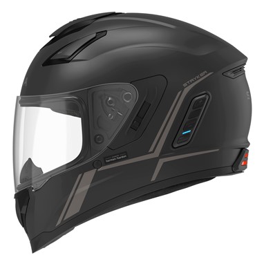 SENA STRYKER Preto Mate C Intercom Mesh | Capacete Integral