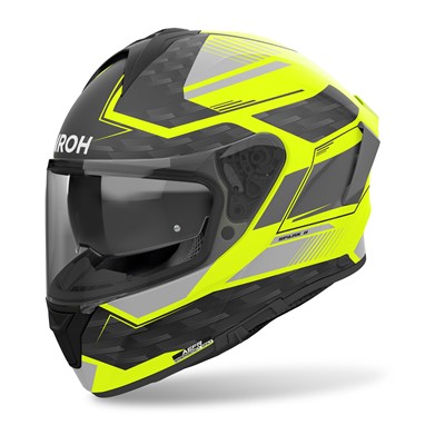 AIROH SPARK 2 ZENITH Amarelo Mate | Capacete Integral