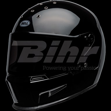 CAPACETE BELL Eliminator Solid Preta Preta Brilho, | Capacete Integral