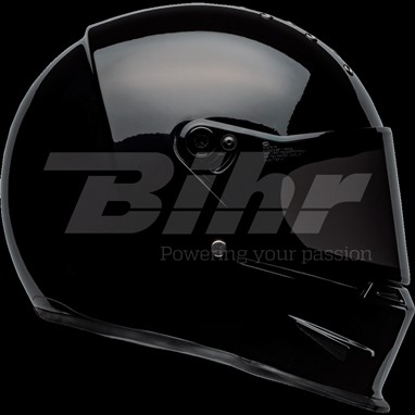 CAPACETE BELL Eliminator Solid Preta Preta Brilho, | Capacete Integral