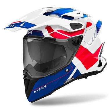 AIROH COMMANDER 2 REVEAL Azul/Vermelho | Capacete Integral