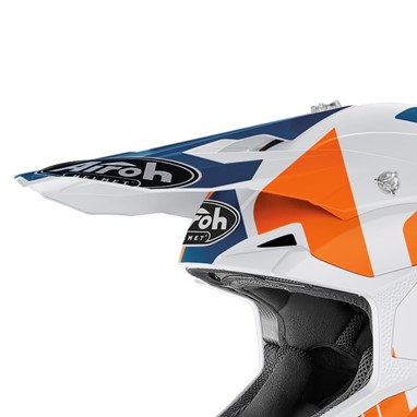 AIROH Pala Capacete WRAAP RAZE Laranja Mate | Pala