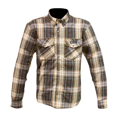 Merlin AXE CHECKERED BROWN | Camisa