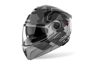 AIROH Capacete SPECKTRE GROOVE Cinza Gloss | Capacete Modular