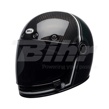CAPACETE BELL Bullitt Carbon RSD Preto/Verde | Capacete Integral