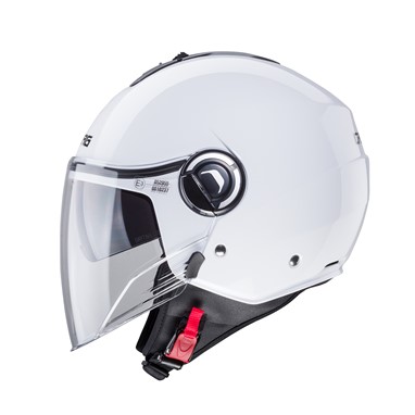 CABERG RIVIERA V4X Branco | Capacete Aberto