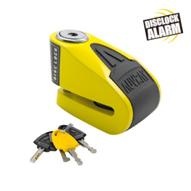 AUVRAY Disco com alarme B-Lock 06 Amarelo/Preto | Cadeado