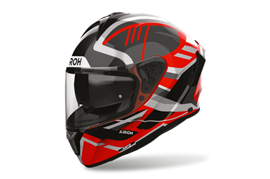 Capacete AIROH SPARK 2 LUMA Vermelho | Capacete Offroad