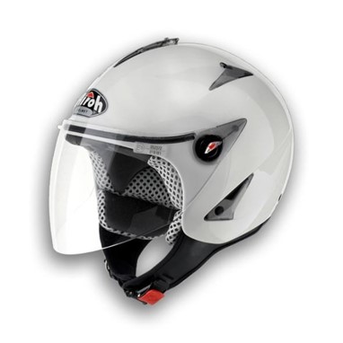 AIROH JT Color Branco | Capacete Aberto