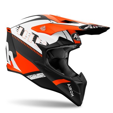 AIROH WRAAAP FEEL Laranja Mate | Capacete Offroad