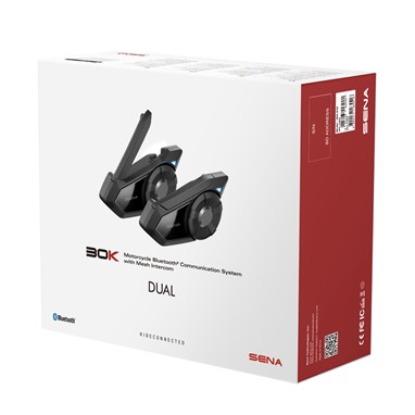 SENA Intercomunicador 30K Duplo c/ sistema Mesh Intercom | Intercomunicadores