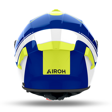AIROH SPARK 2 CHRONO Azul/Amarelo | Capacete Integral