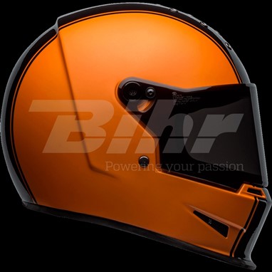 CAPACETE BELL Eliminator Rally Preta Mate/Brilho/Laranja, | Capacete Integral