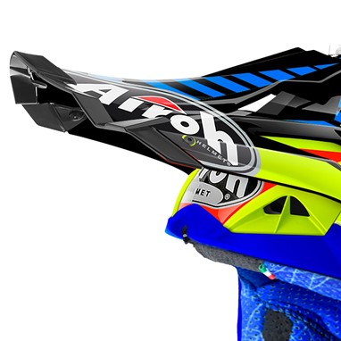 Pala Capacete AVIATOR 2.2 DOUBLE preto AIROH | Pala