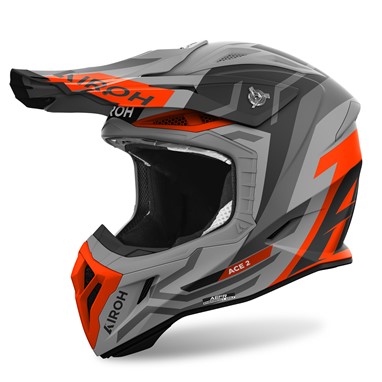 AIROH AVIATOR ACE 2 GROUND Laranja | Capacete Offroad