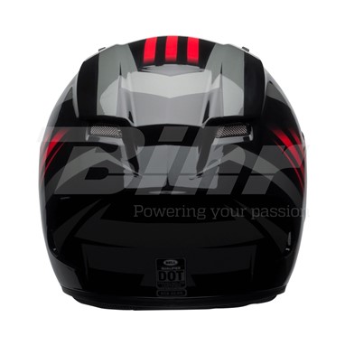 CAPACETE BELL Qualifier Blaze  Preta/Vermelha/Titânio | Capacete Integral