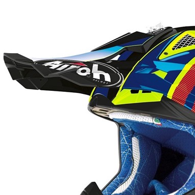 Pala Capacete AVIATOR 2.3 GLOW Chrome Laranj AIROH | Pala